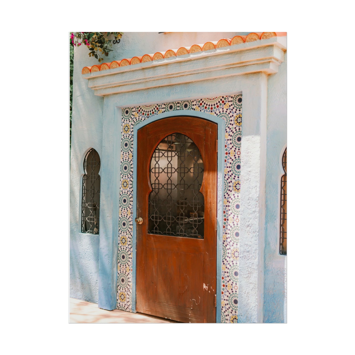 Door to Flying Carpet Ride - Unframed Print