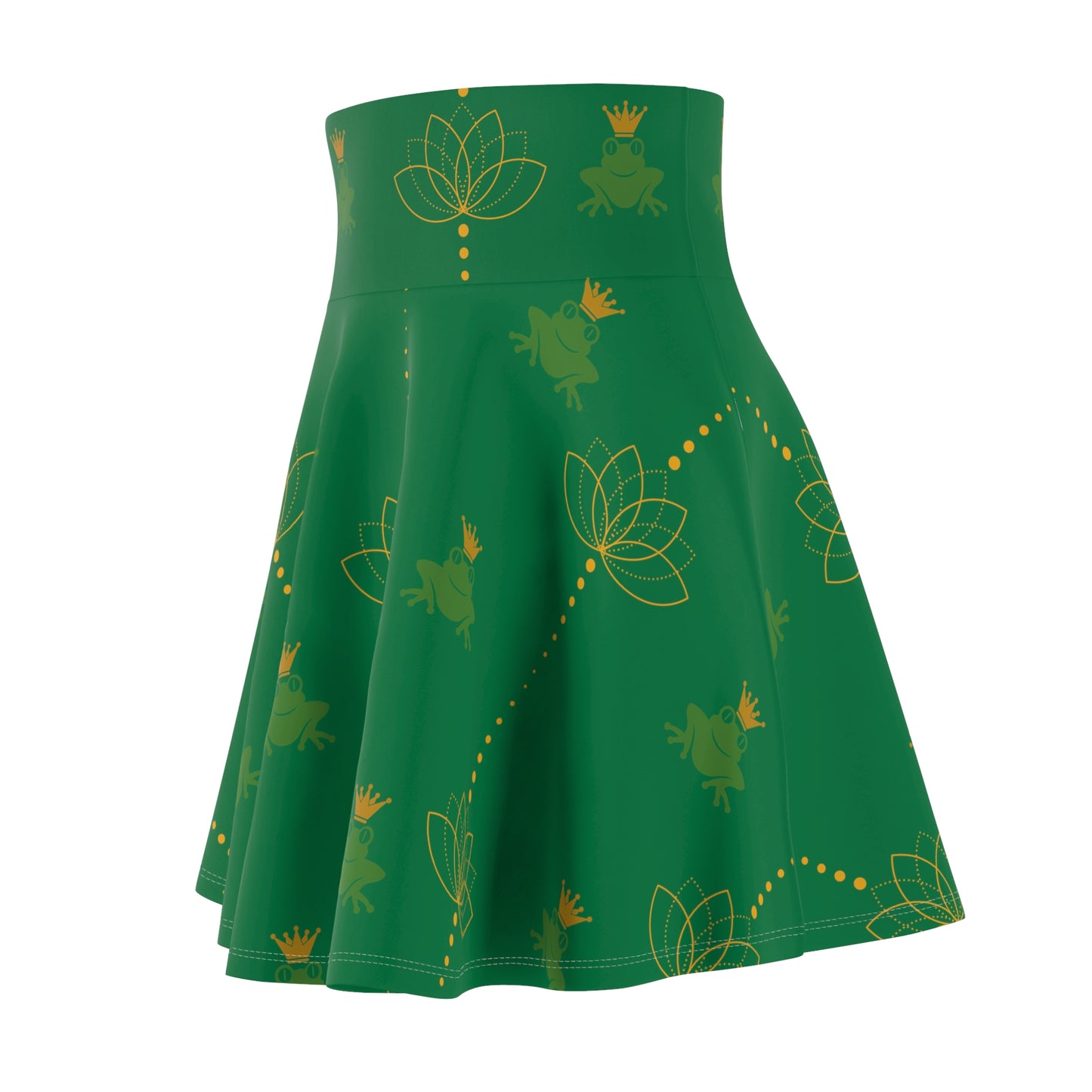 Lotus & Frog Prince | Women's Skater Skirt