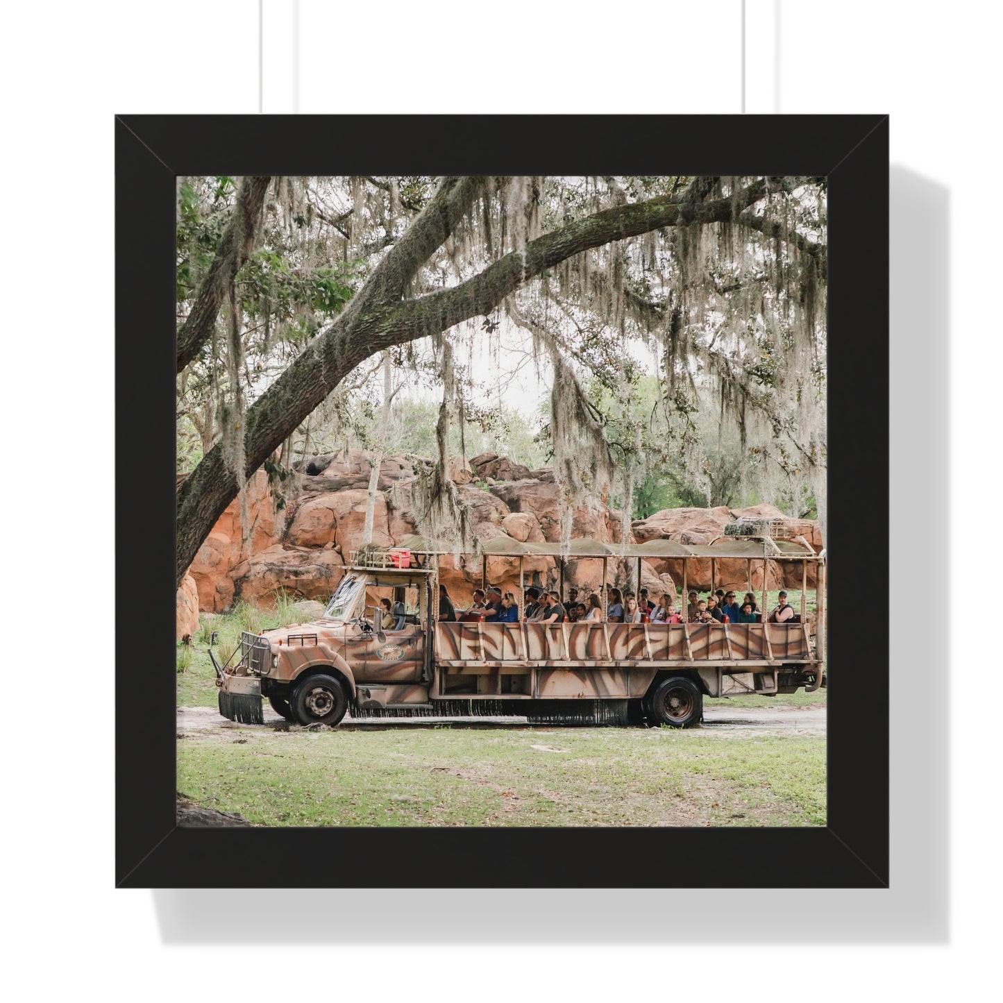 The Animal Realm Safari - Framed Print