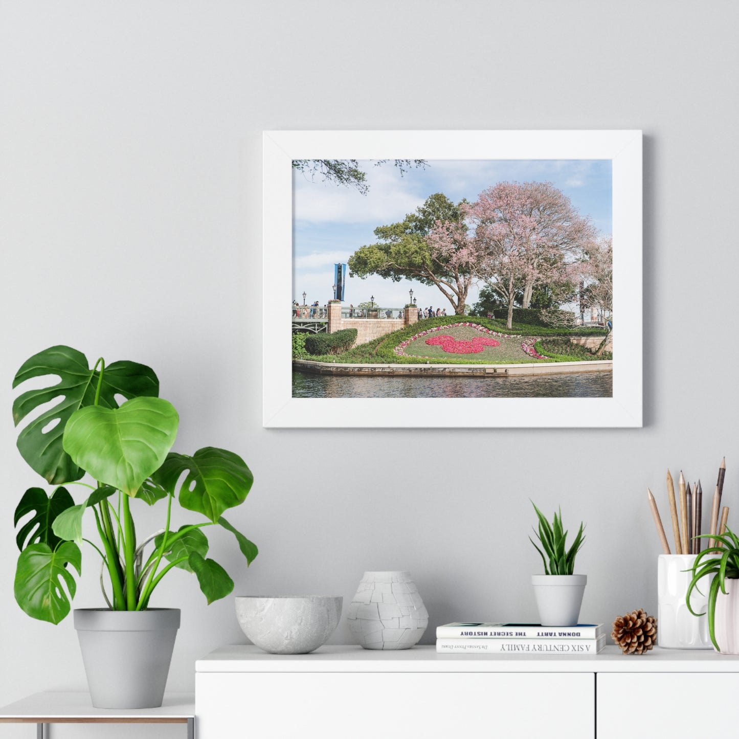 Spring in Magical France - Framed Print