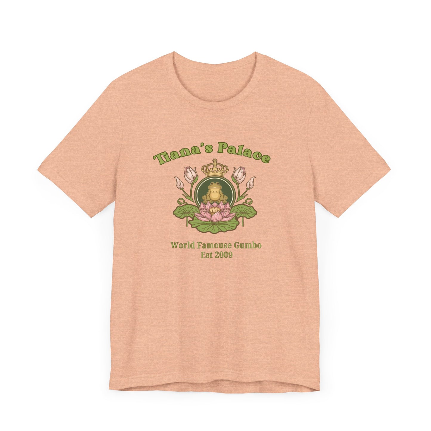 Tiana's Palace Frog Prince Logo T-Shirt