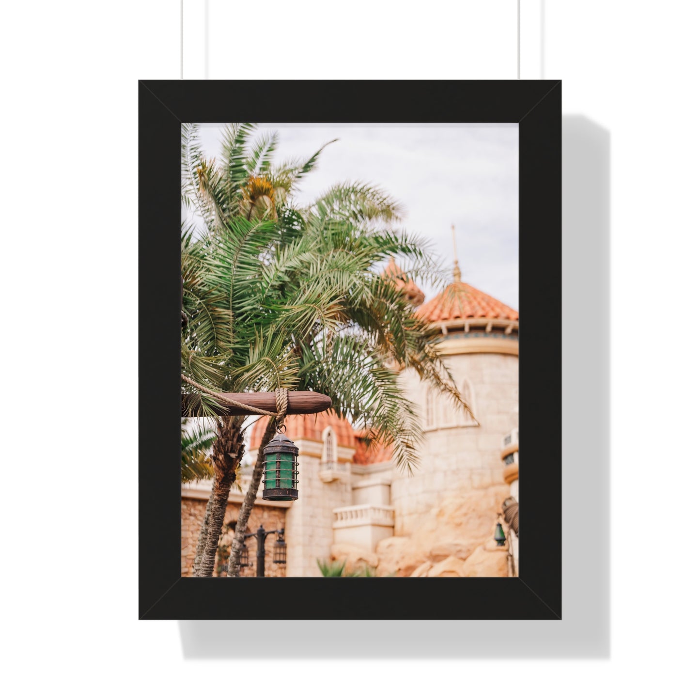 A Mermaid Palm - Framed Print