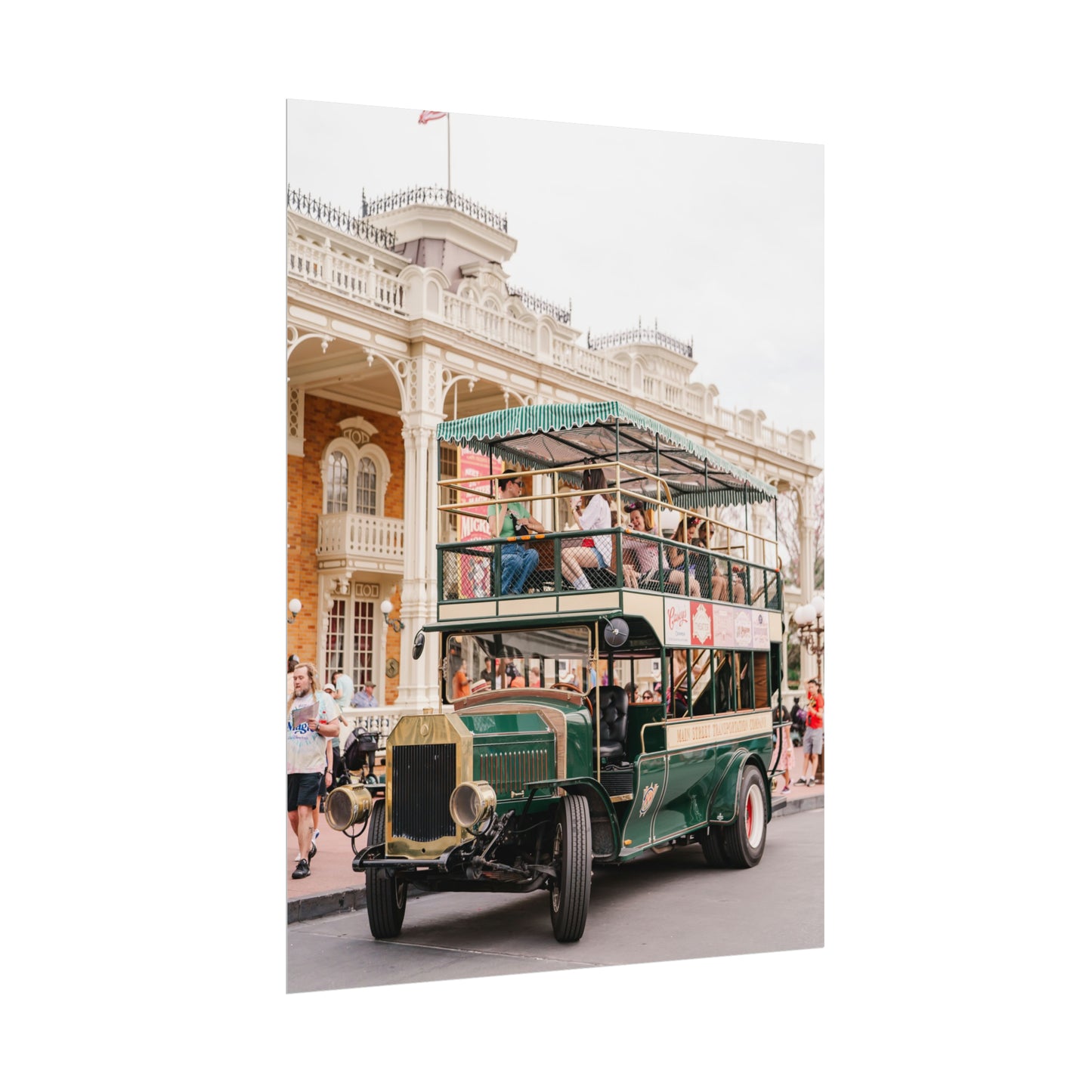 Main Street Transportation - Unframed Print