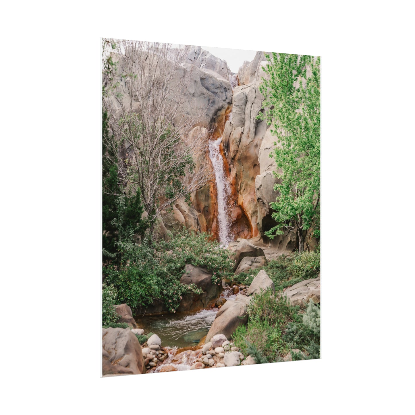 French Waterfall - Unframed Print