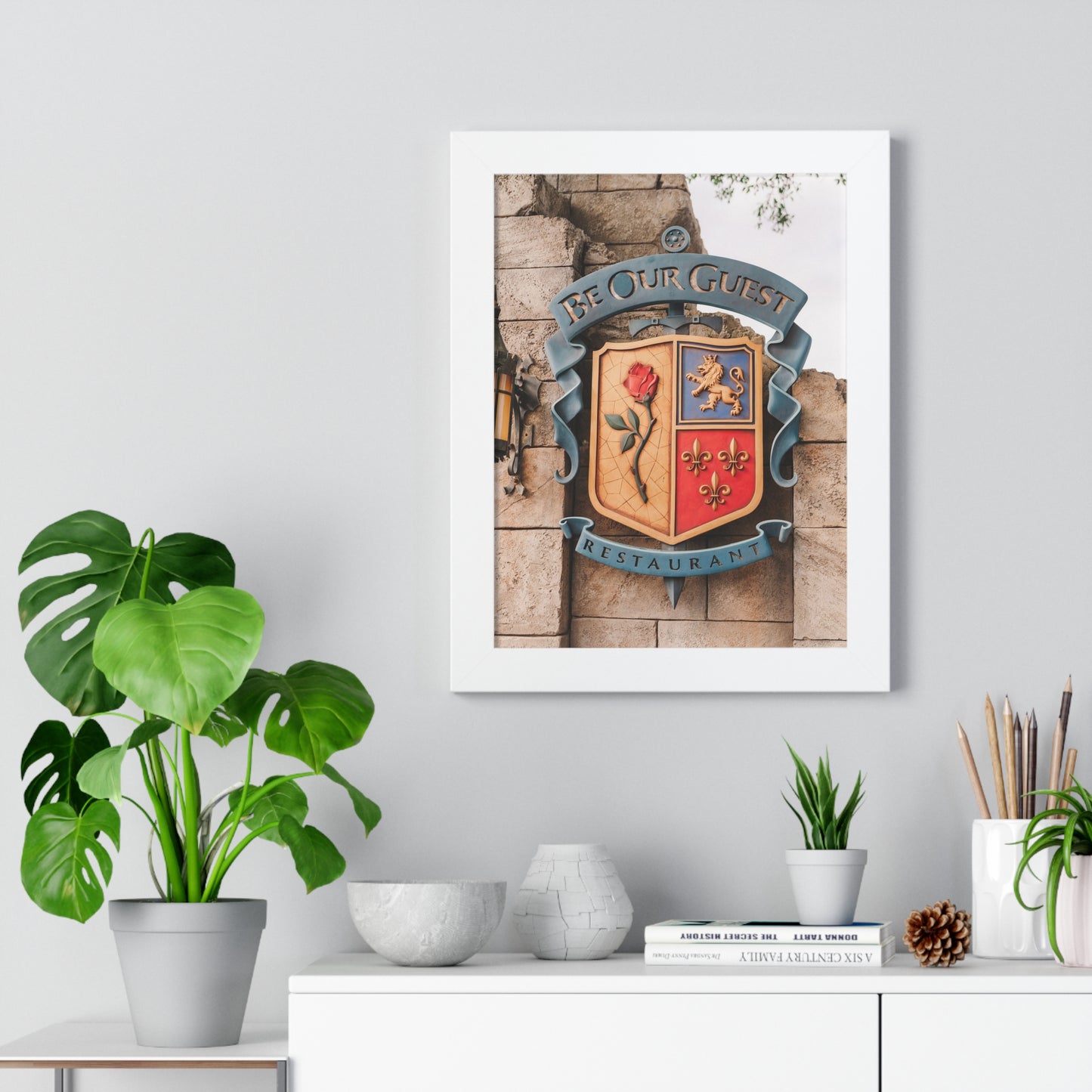 Be Our Guest - Framed Print