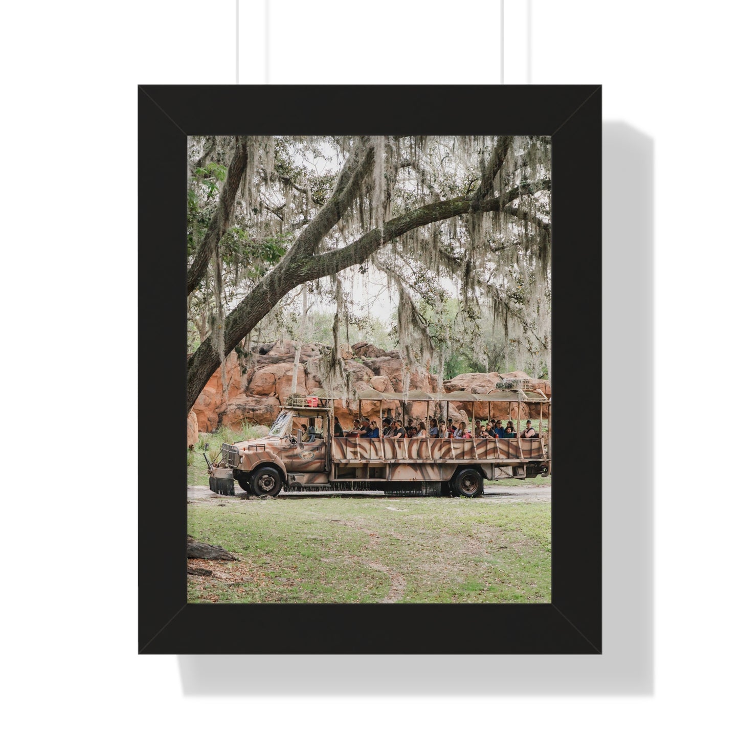 The Animal Realm Safari - Framed Print