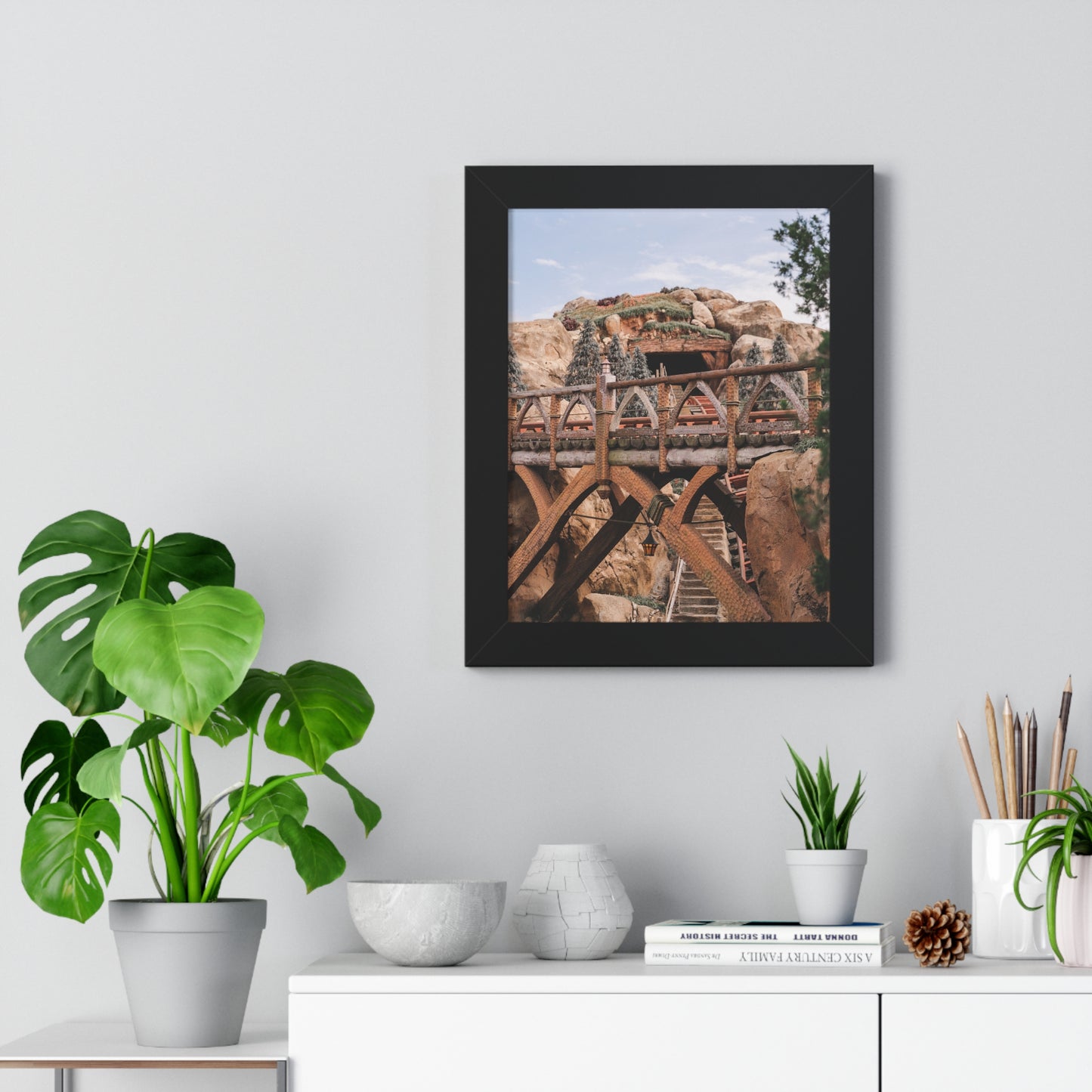 The Mine - Framed Print