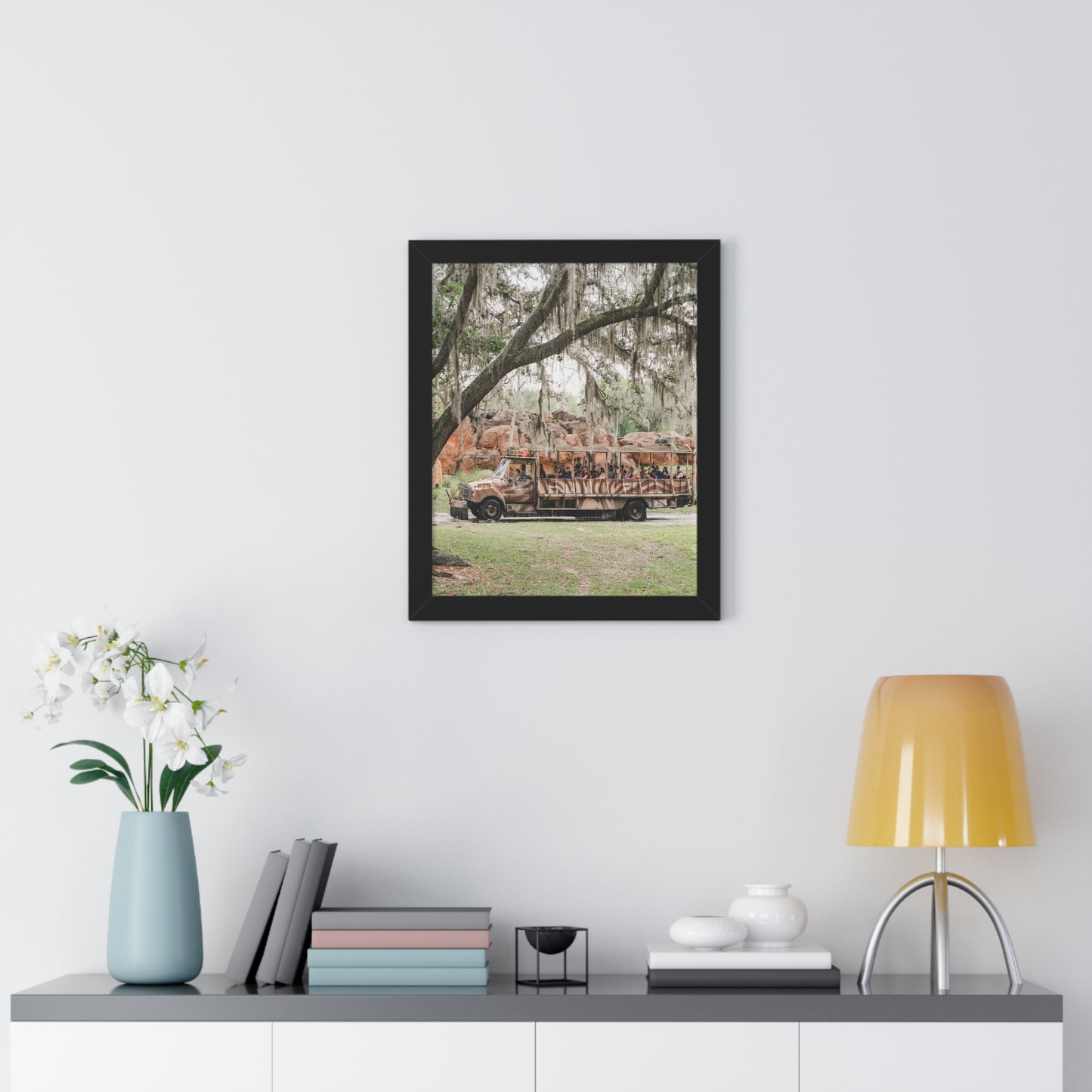 The Animal Realm Safari - Framed Print