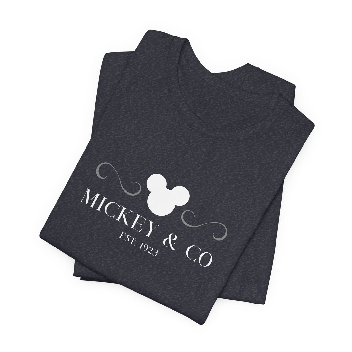 Mickey & Co White Lettering T-Shirt