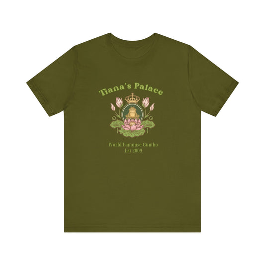 Tiana's Palace Frog Prince Logo T-Shirt