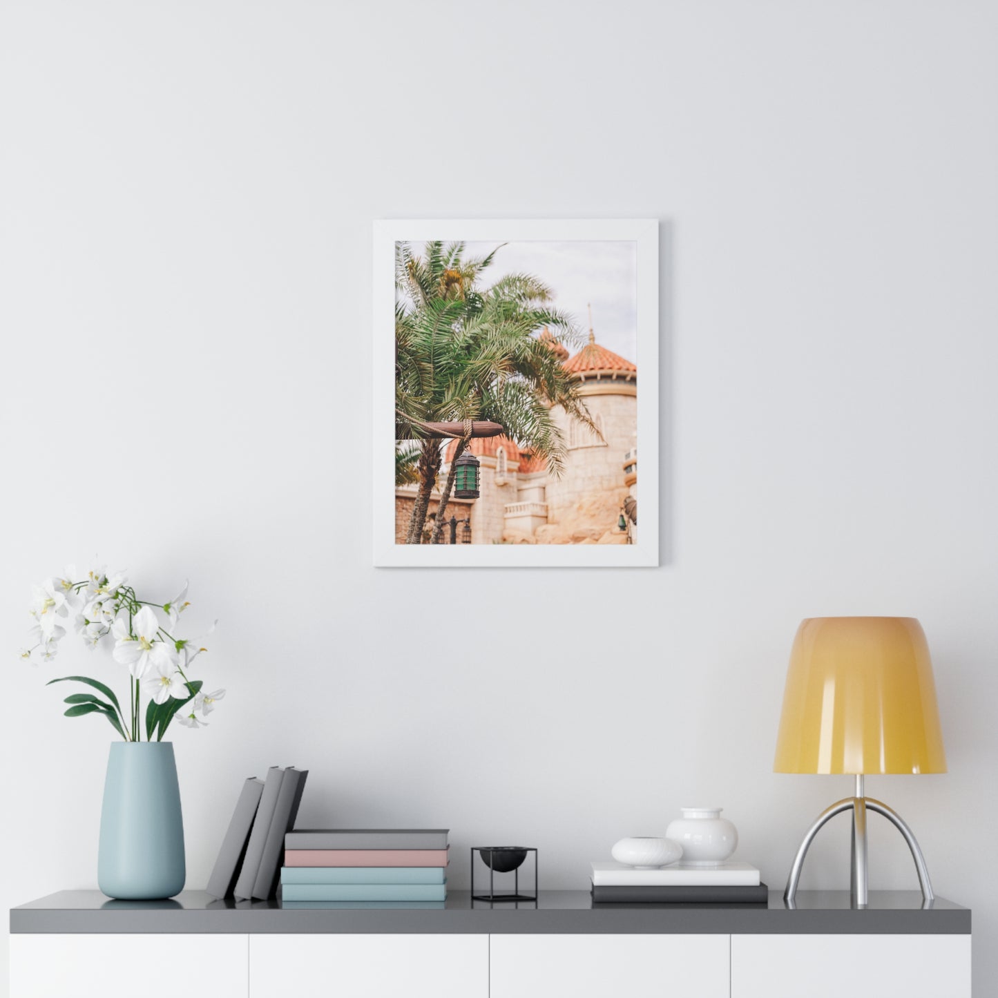 A Mermaid Palm - Framed Print