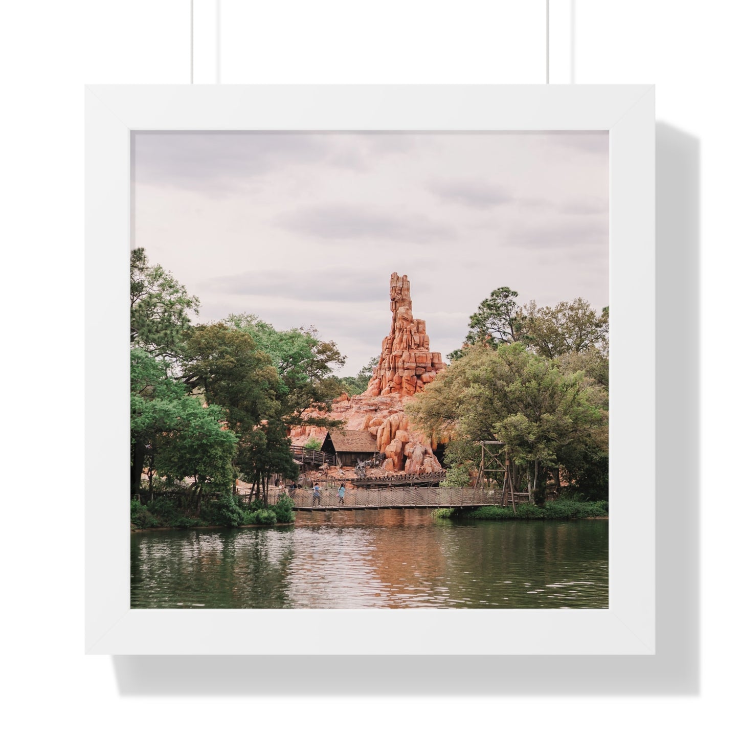 Large Thunder Mountain - Framed Print