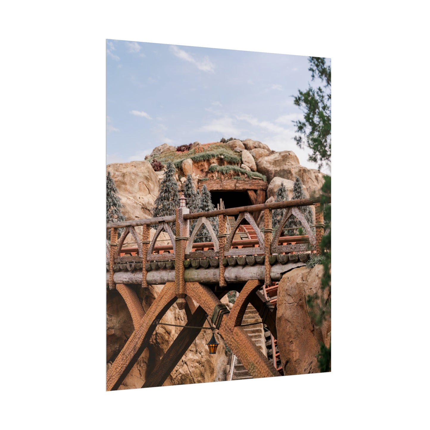 The Mine - Unframed Print