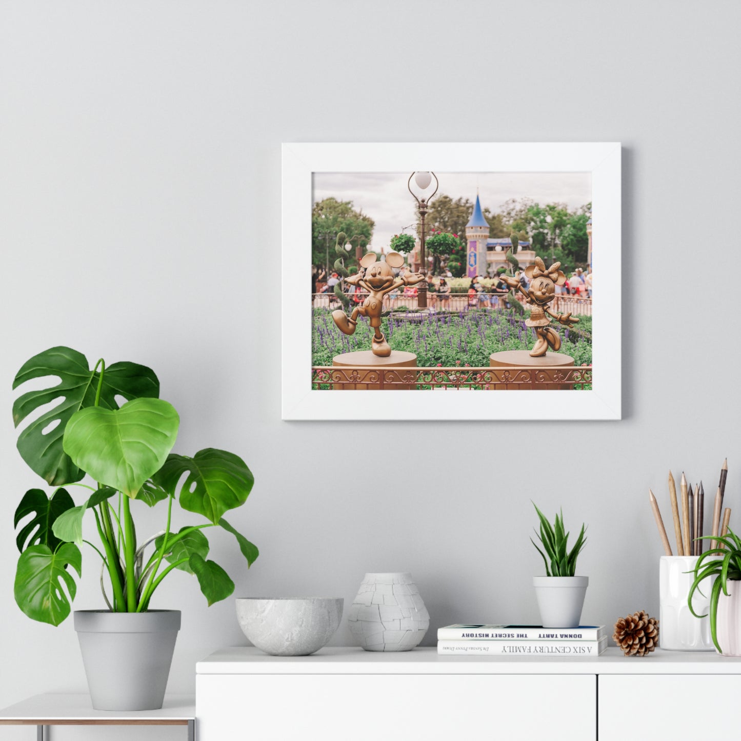 Golden Mice - Framed Print