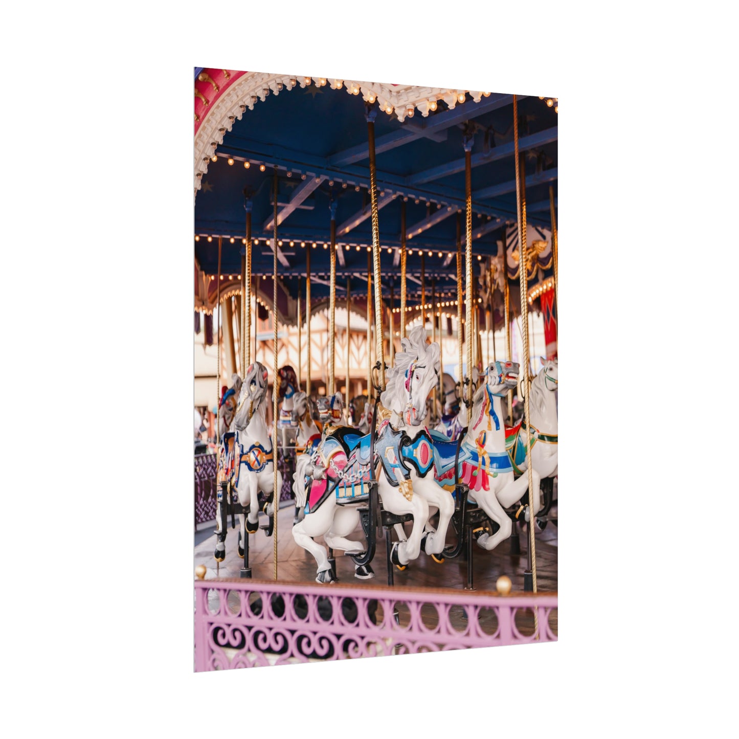 Carousel Magic - Unframed Print