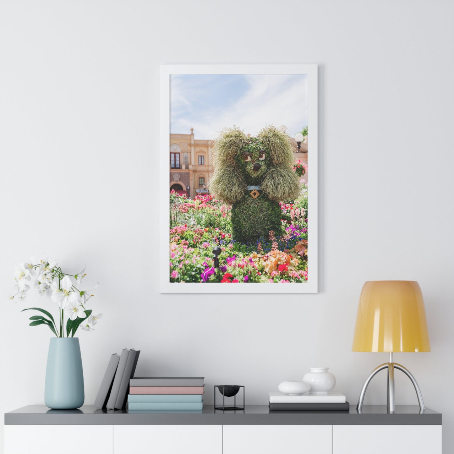 Flower Lady - Framed Print