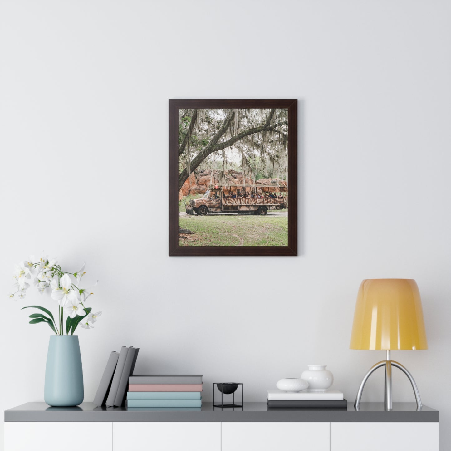 The Animal Realm Safari - Framed Print