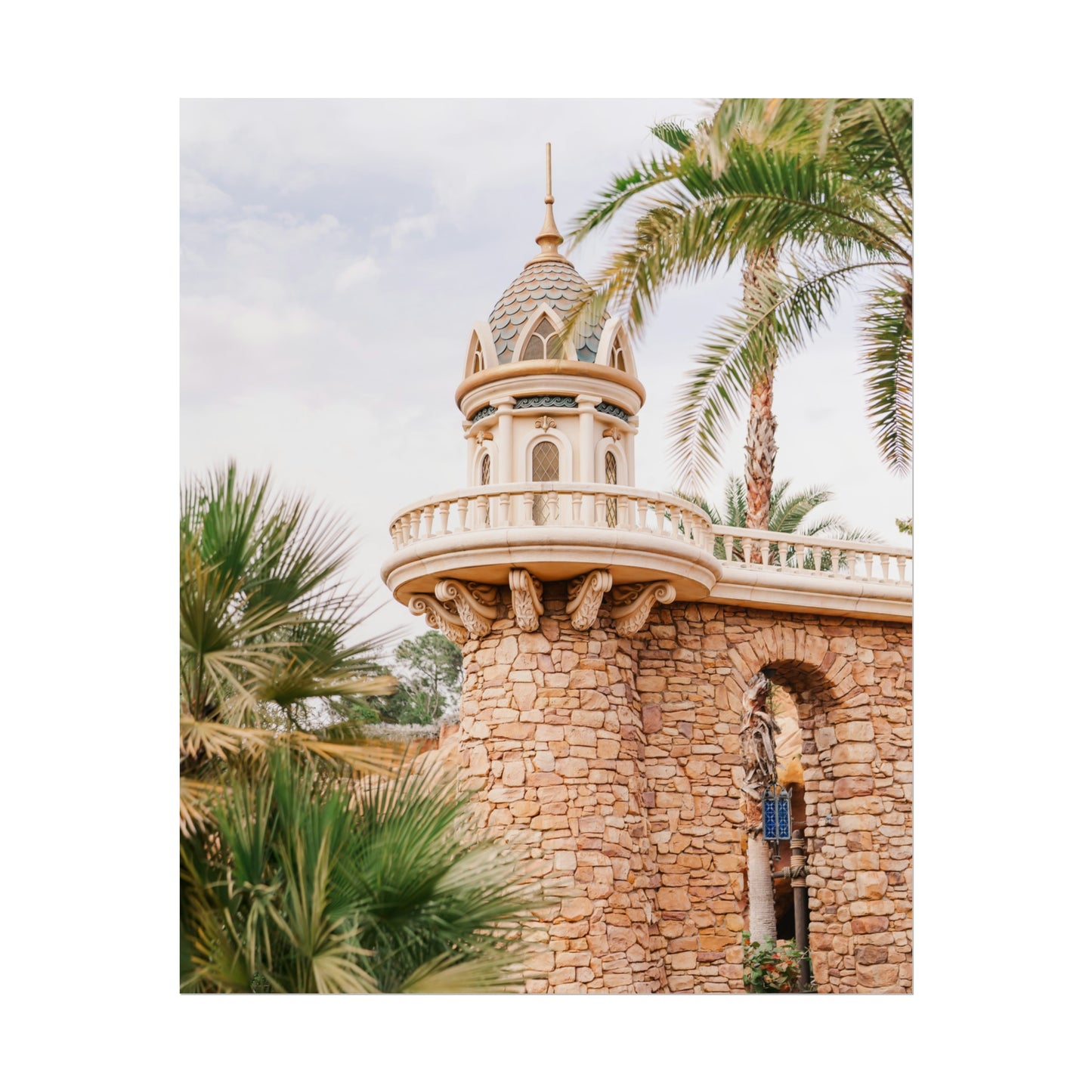 Mermaid Castle - Unframed Print