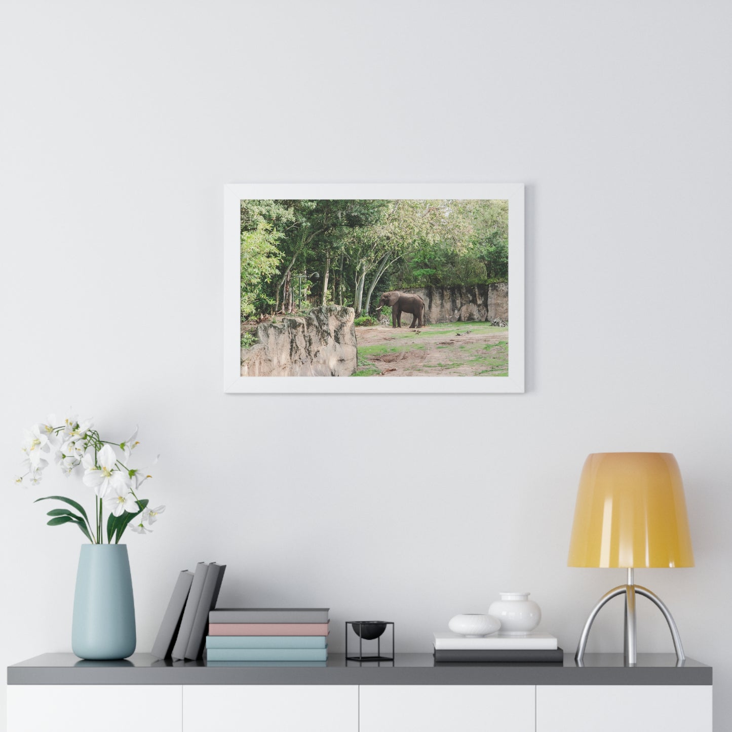 Kingdom Elephant - Framed Print