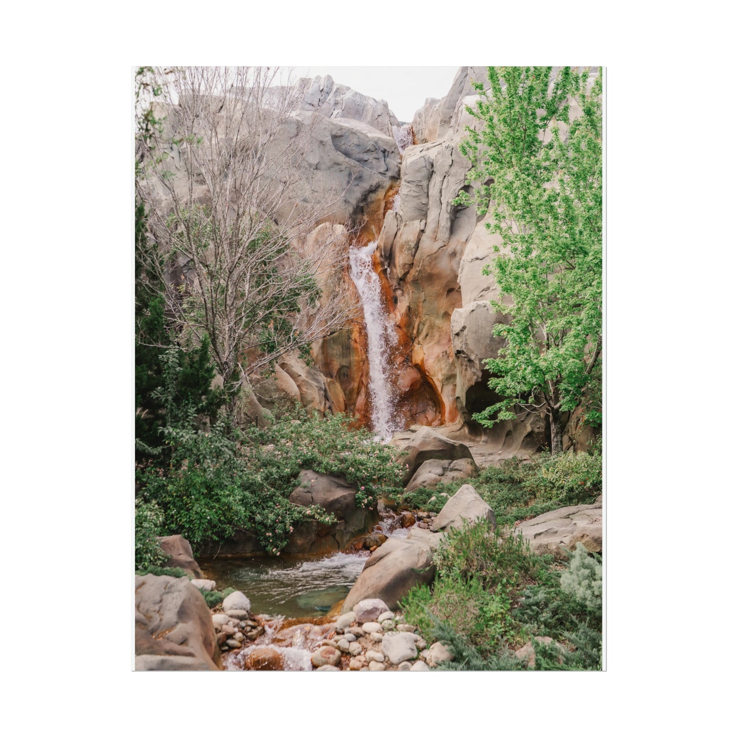 French Waterfall - Unframed Print