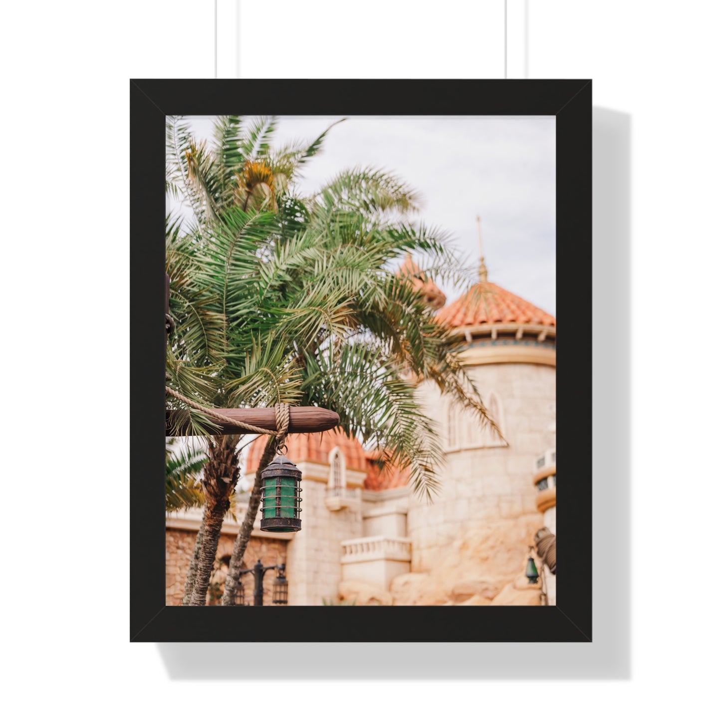 A Mermaid Palm - Framed Print