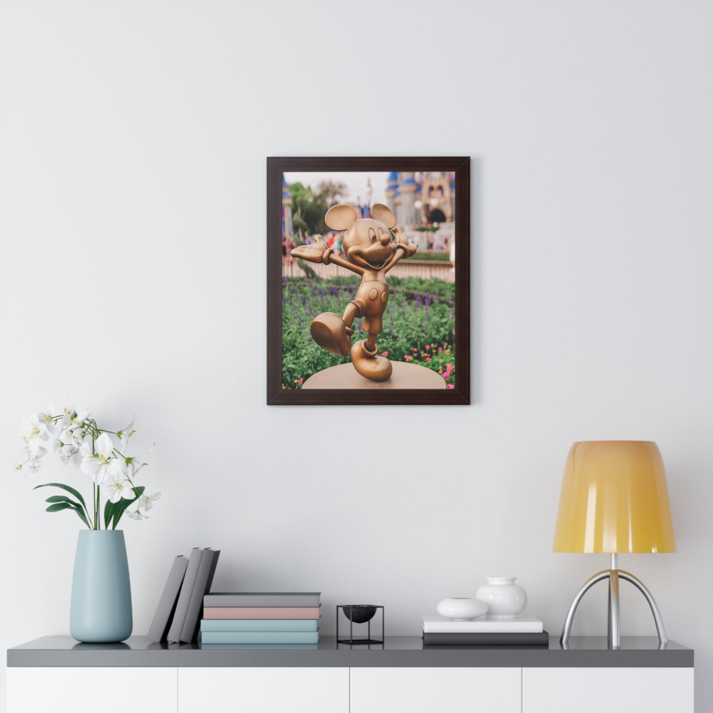 Golden Male Mouse - Framed Print