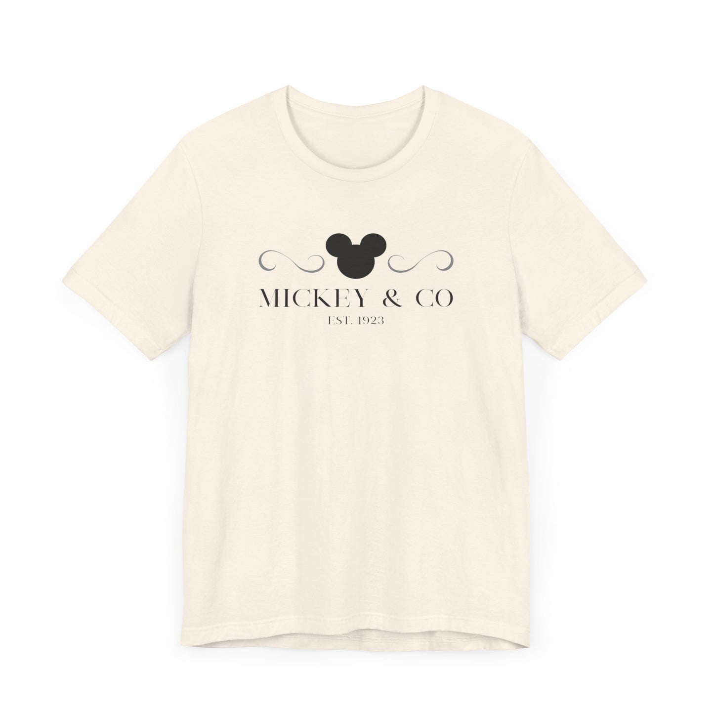 Mickey & Co Black Lettering T-Shirt