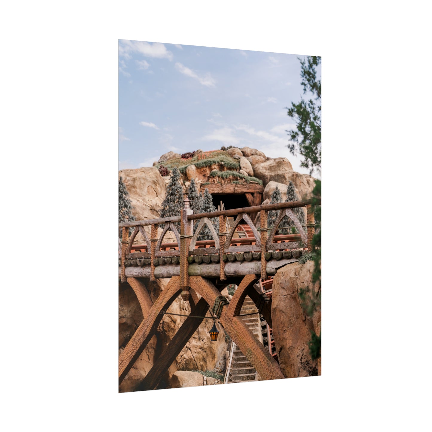 The Mine - Unframed Print