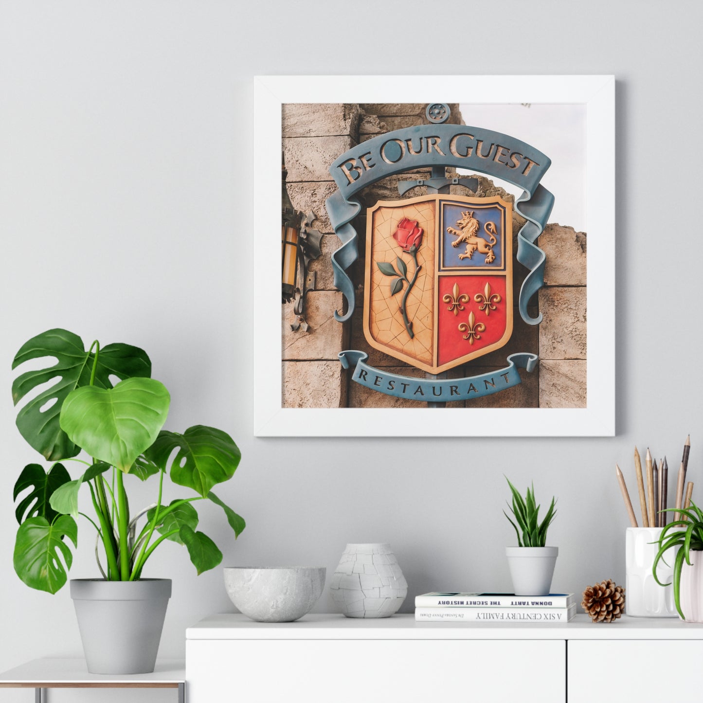 Be Our Guest - Framed Print