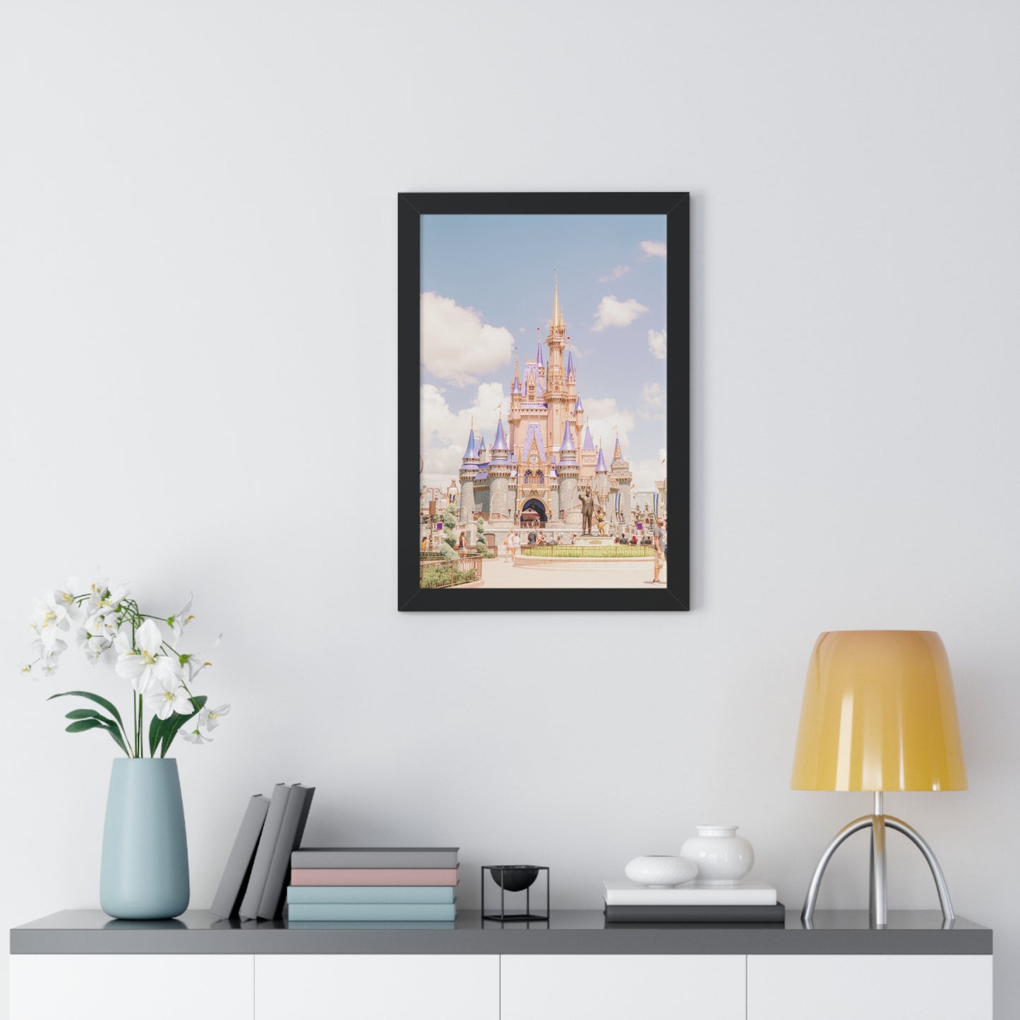 Dreamy Castle - Framed Print