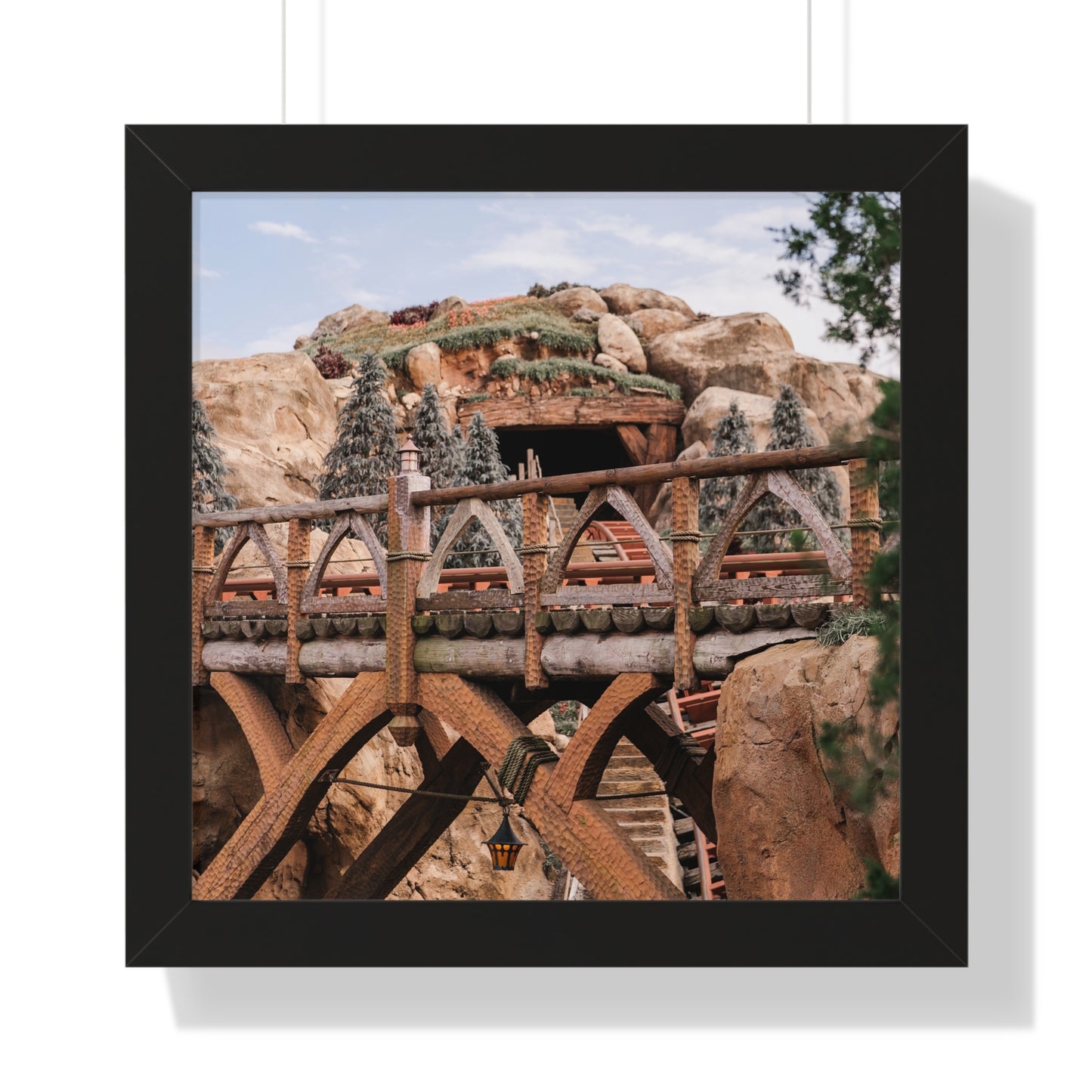 The Mine - Framed Print