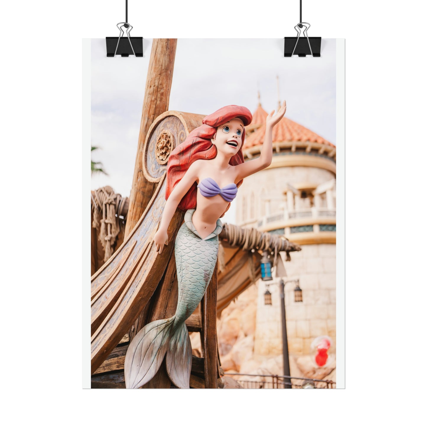 Ship Wrecked Mermaid - Unframed Print