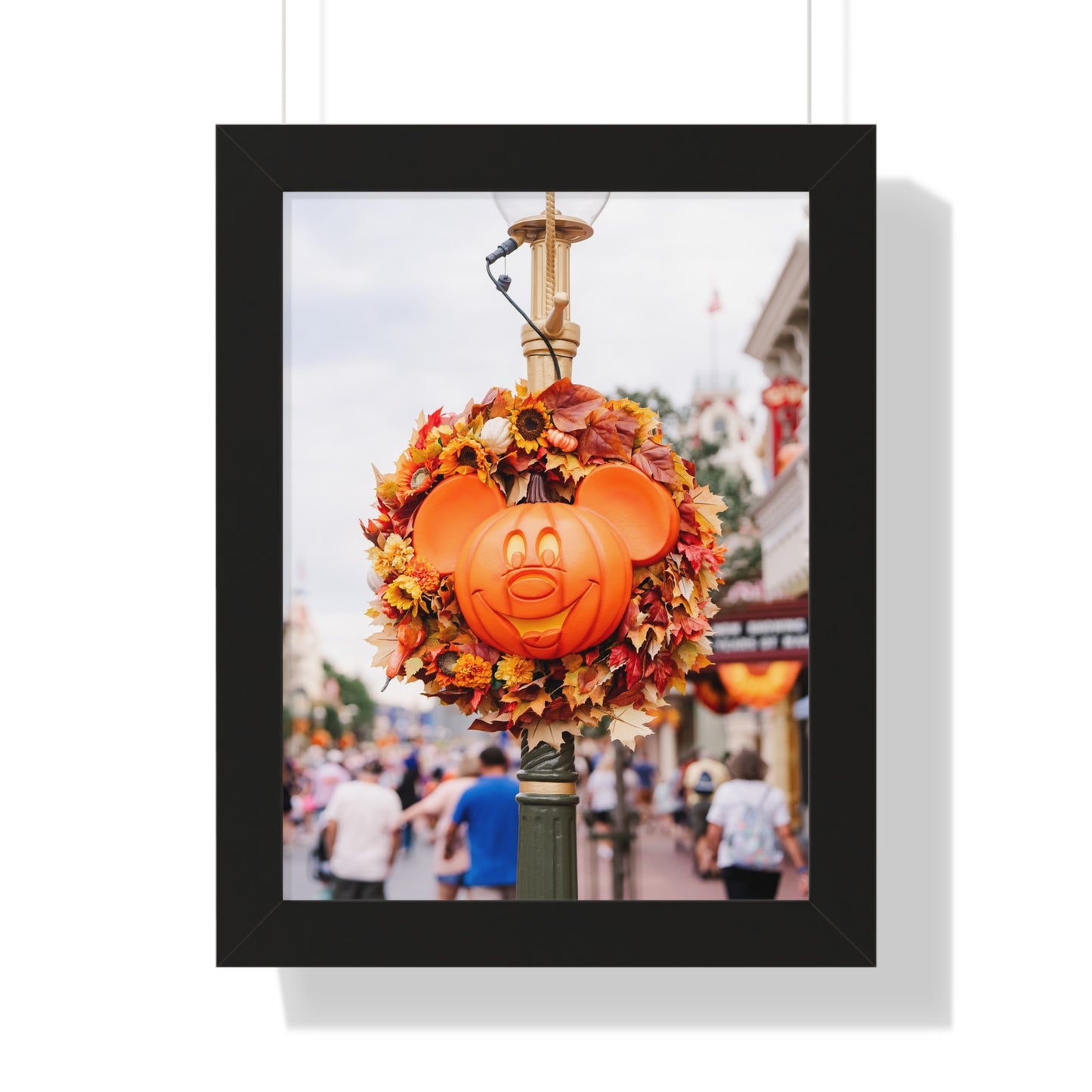 Pumpkin Mouse - Framed Print