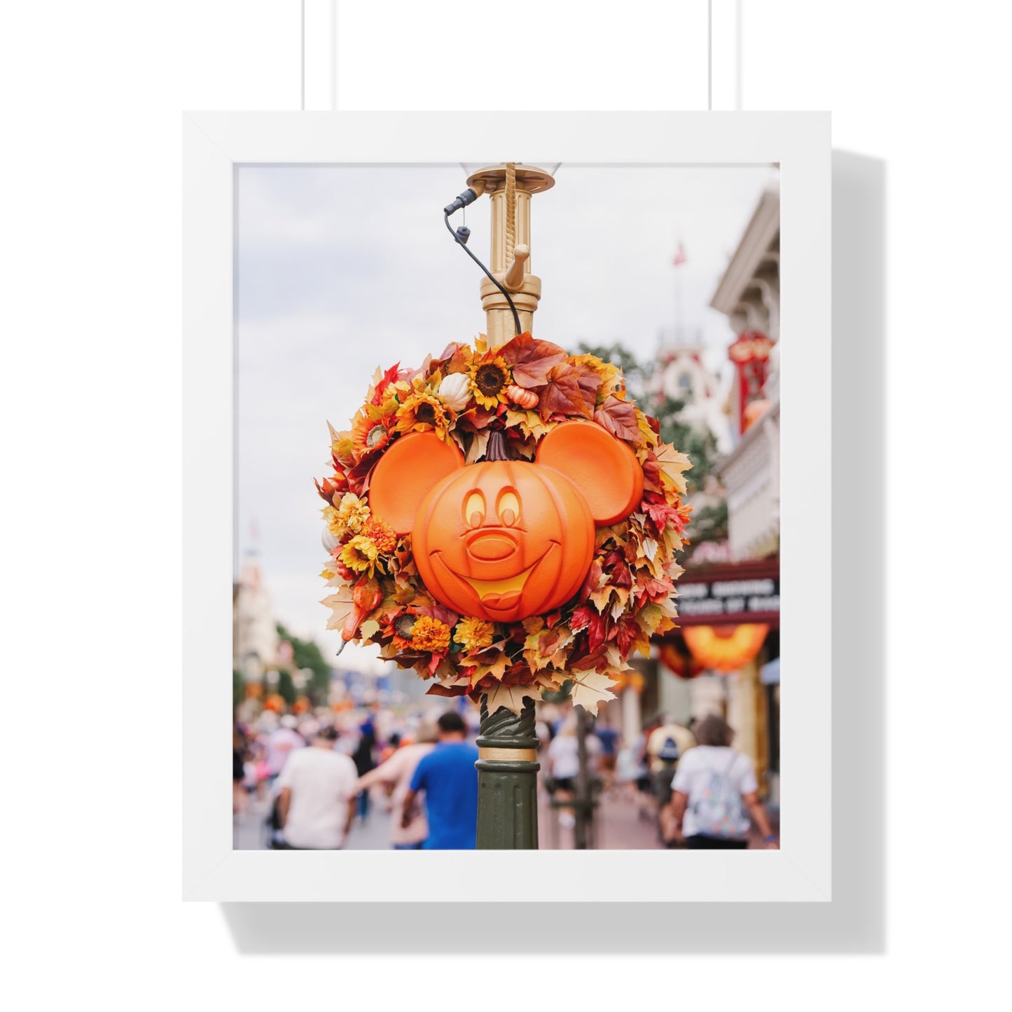 Pumpkin Mouse - Framed Print