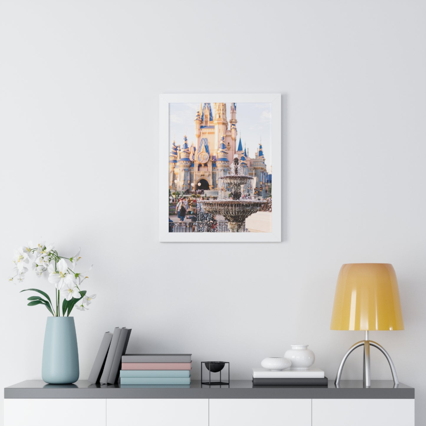 Magic Fountain - Framed Print