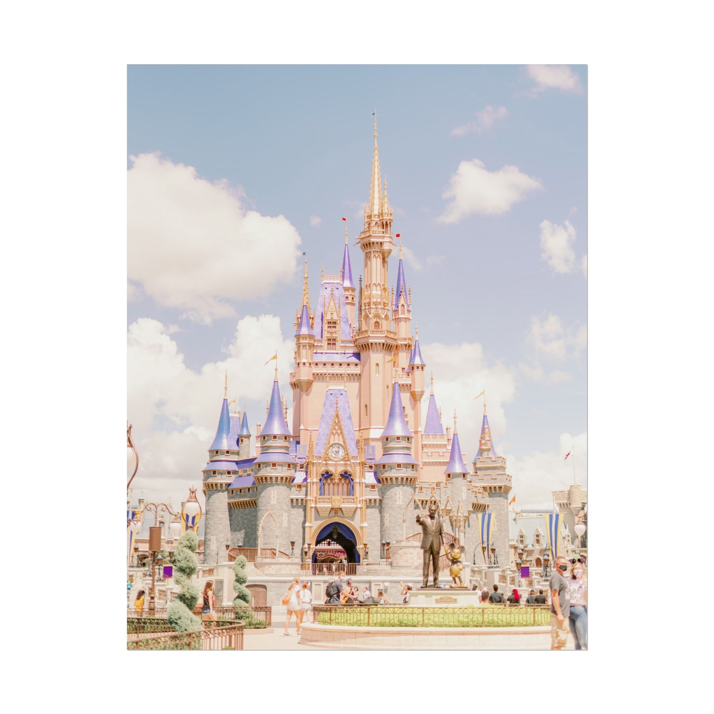 Pink Castle - Unframed Print