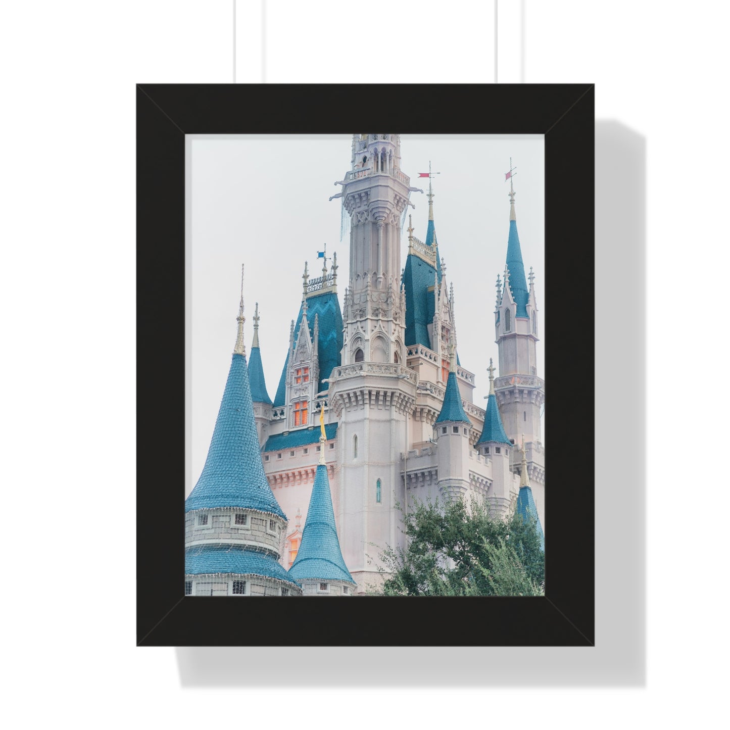 Retro Castle Colors - Framed Print