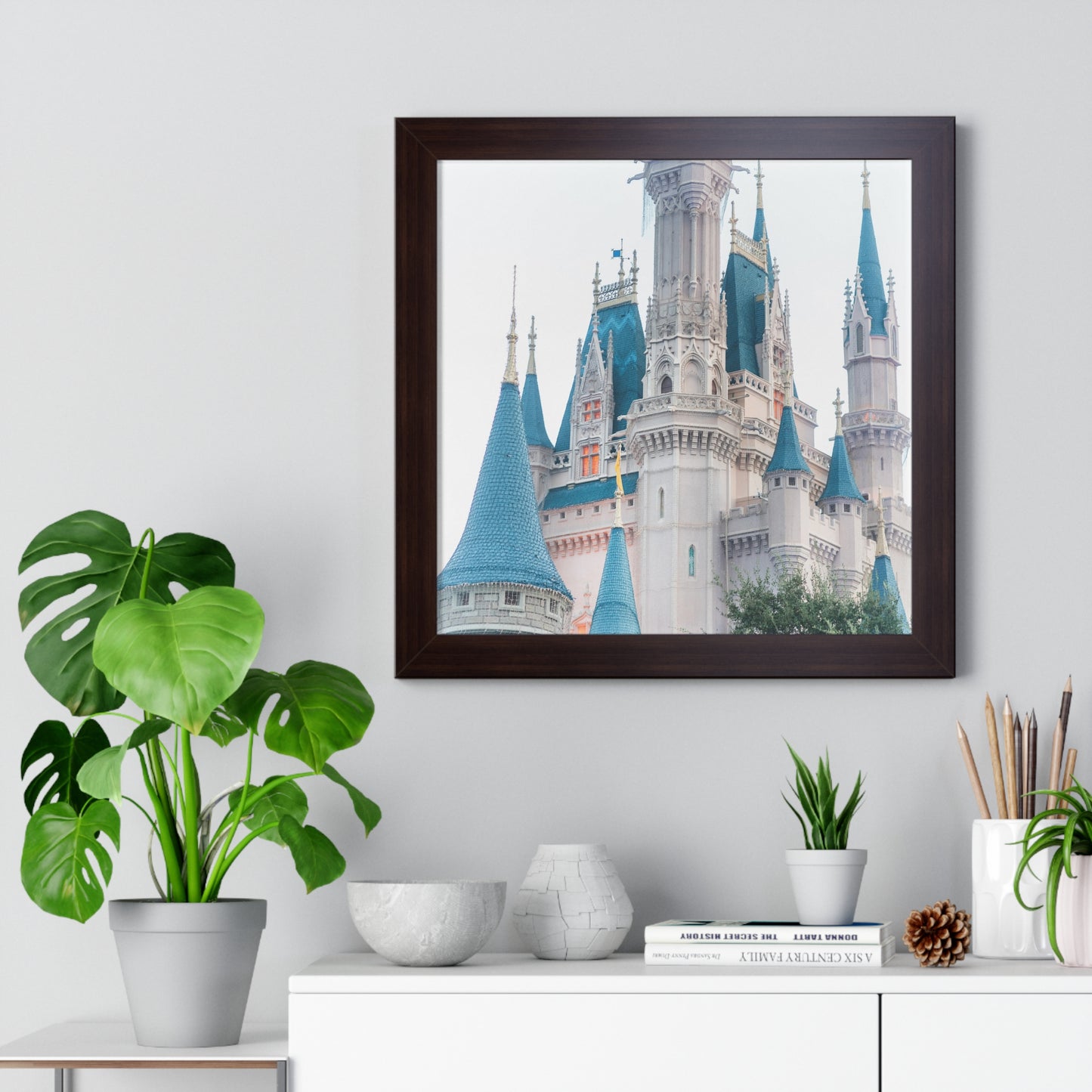 Retro Castle Colors - Framed Print