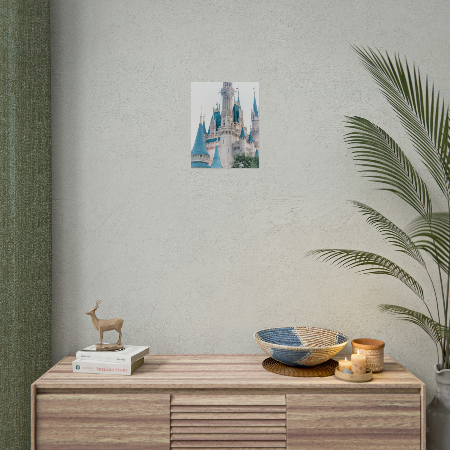 Retro Castle - Unframed Print