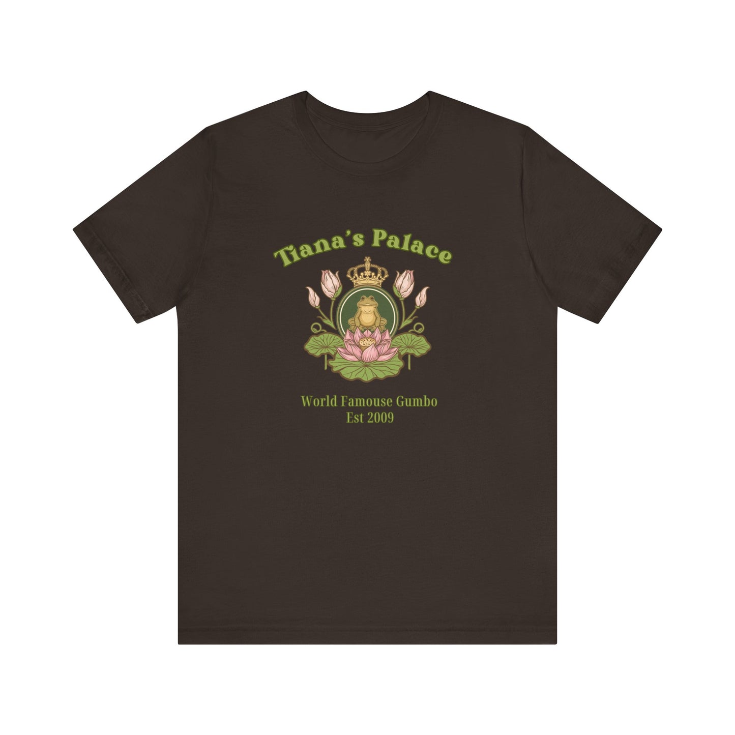 Tiana's Palace Frog Prince Logo T-Shirt