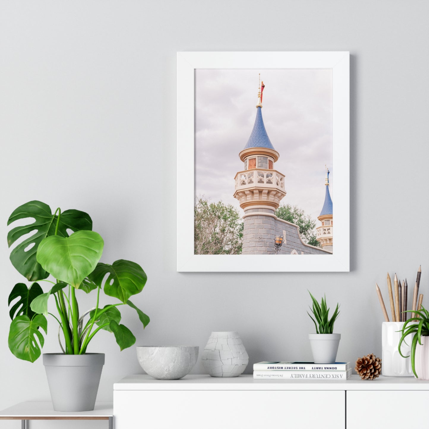 Magical Pillar - Framed Print