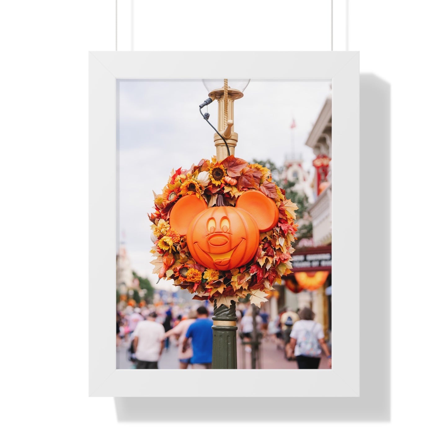 Pumpkin Mouse - Framed Print