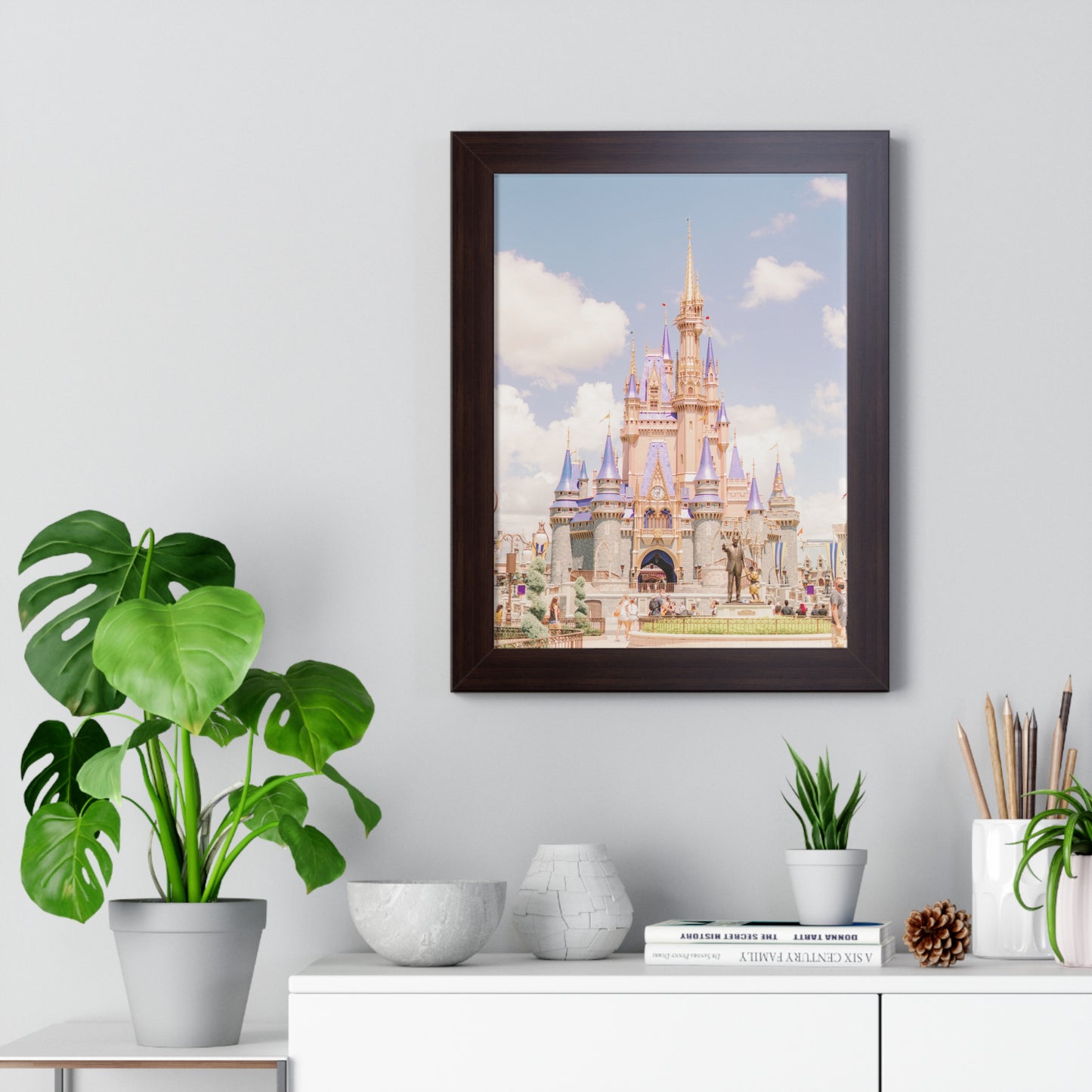 Dreamy Castle - Framed Print