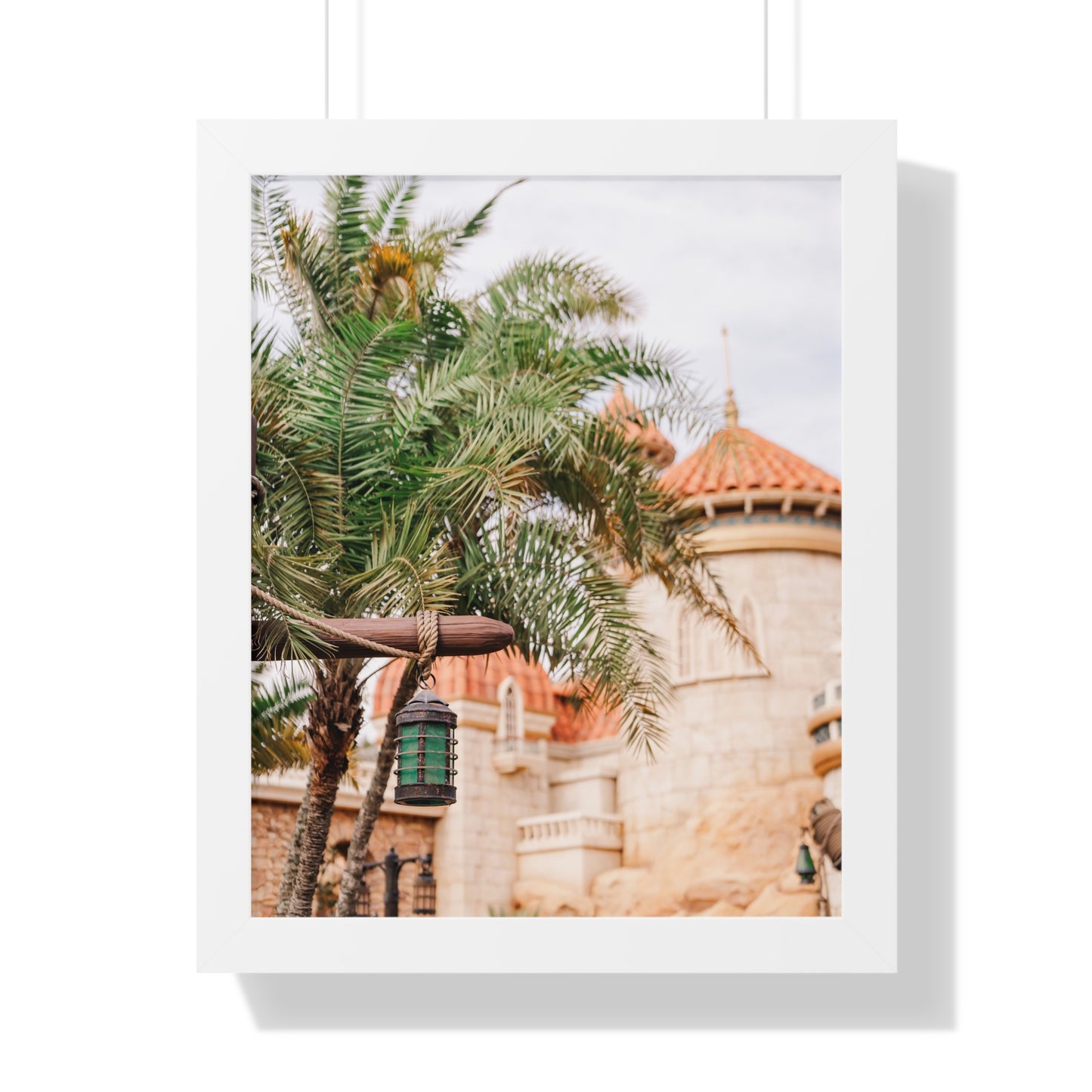 A Mermaid Palm - Framed Print