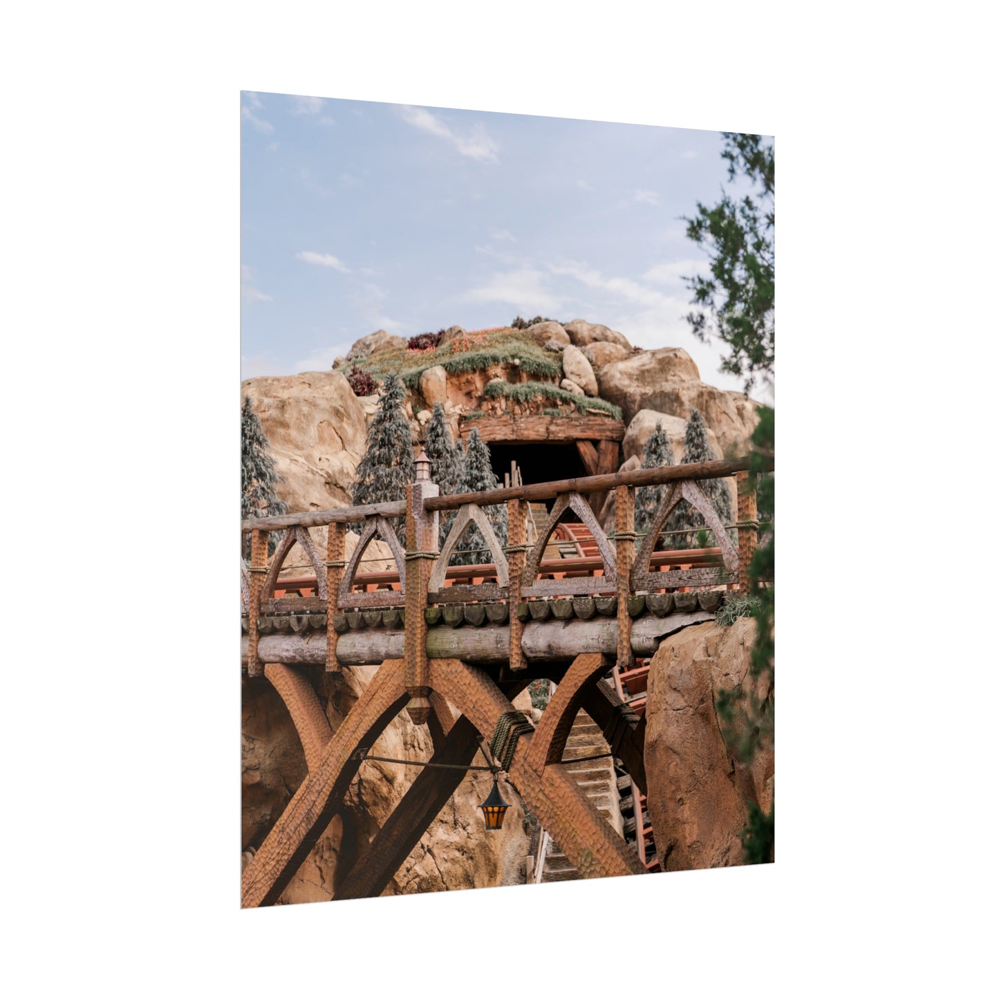 The Mine - Unframed Print