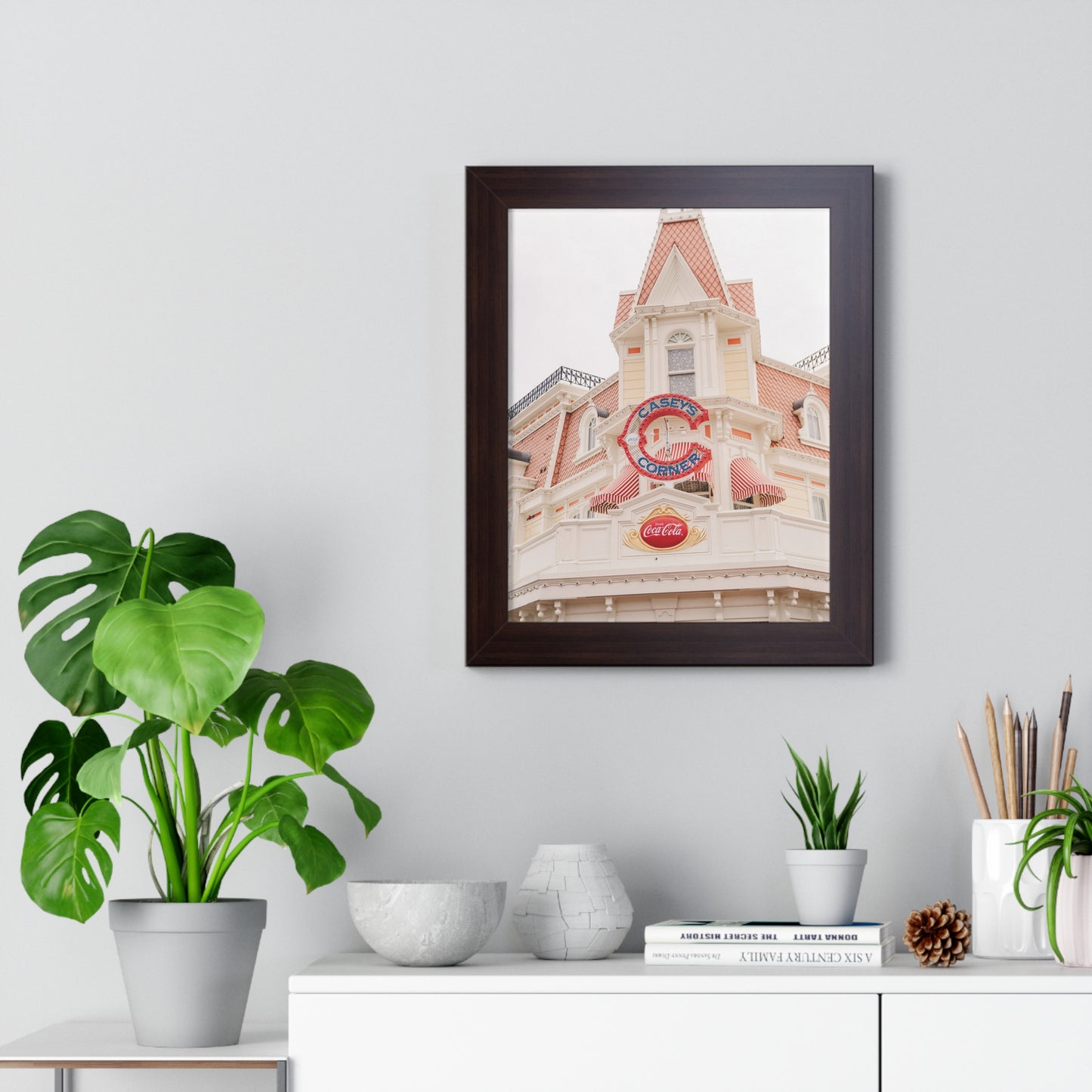 Main Street Hot Dogs - Framed Print