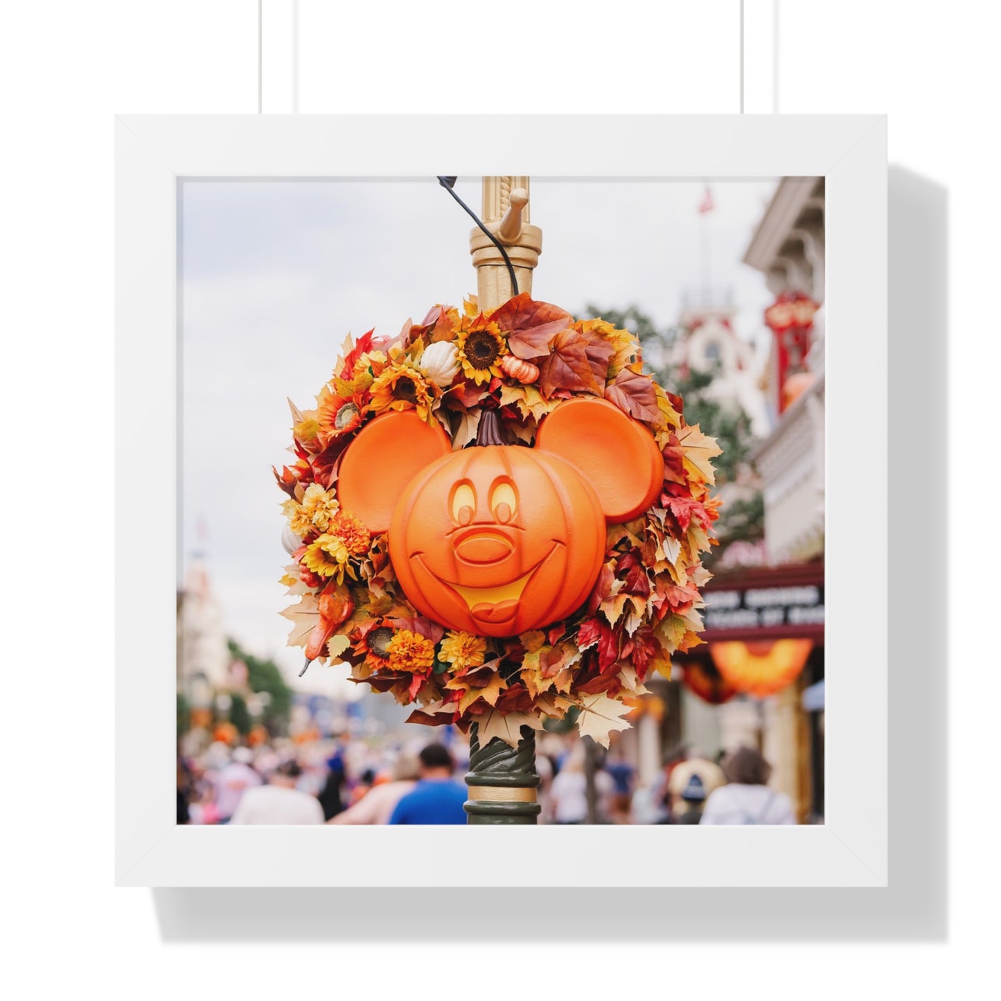 Pumpkin Mouse - Framed Print