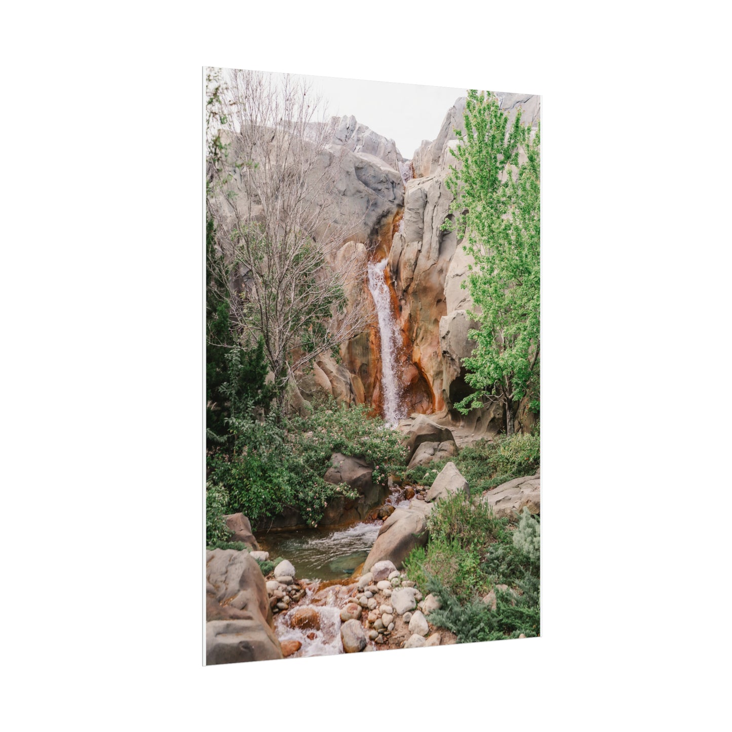 French Waterfall - Unframed Print