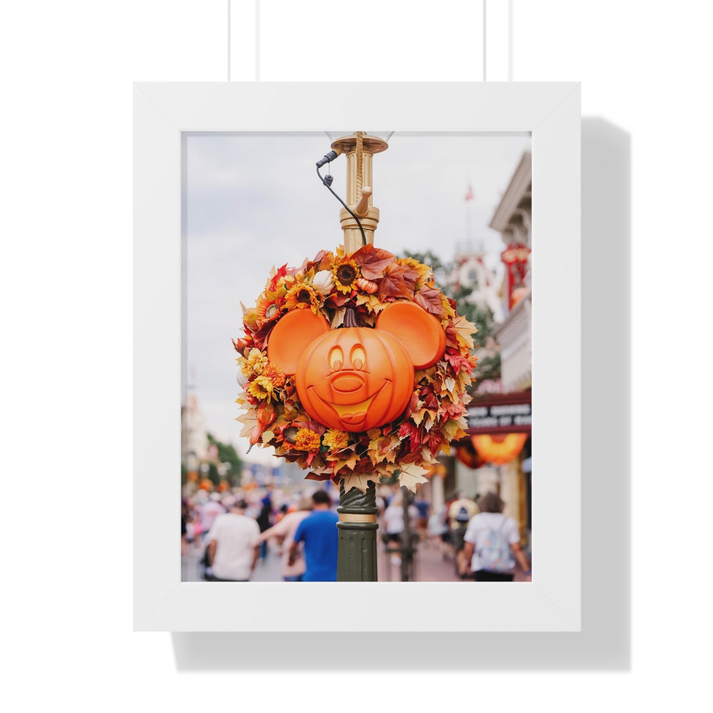 Pumpkin Mouse - Framed Print