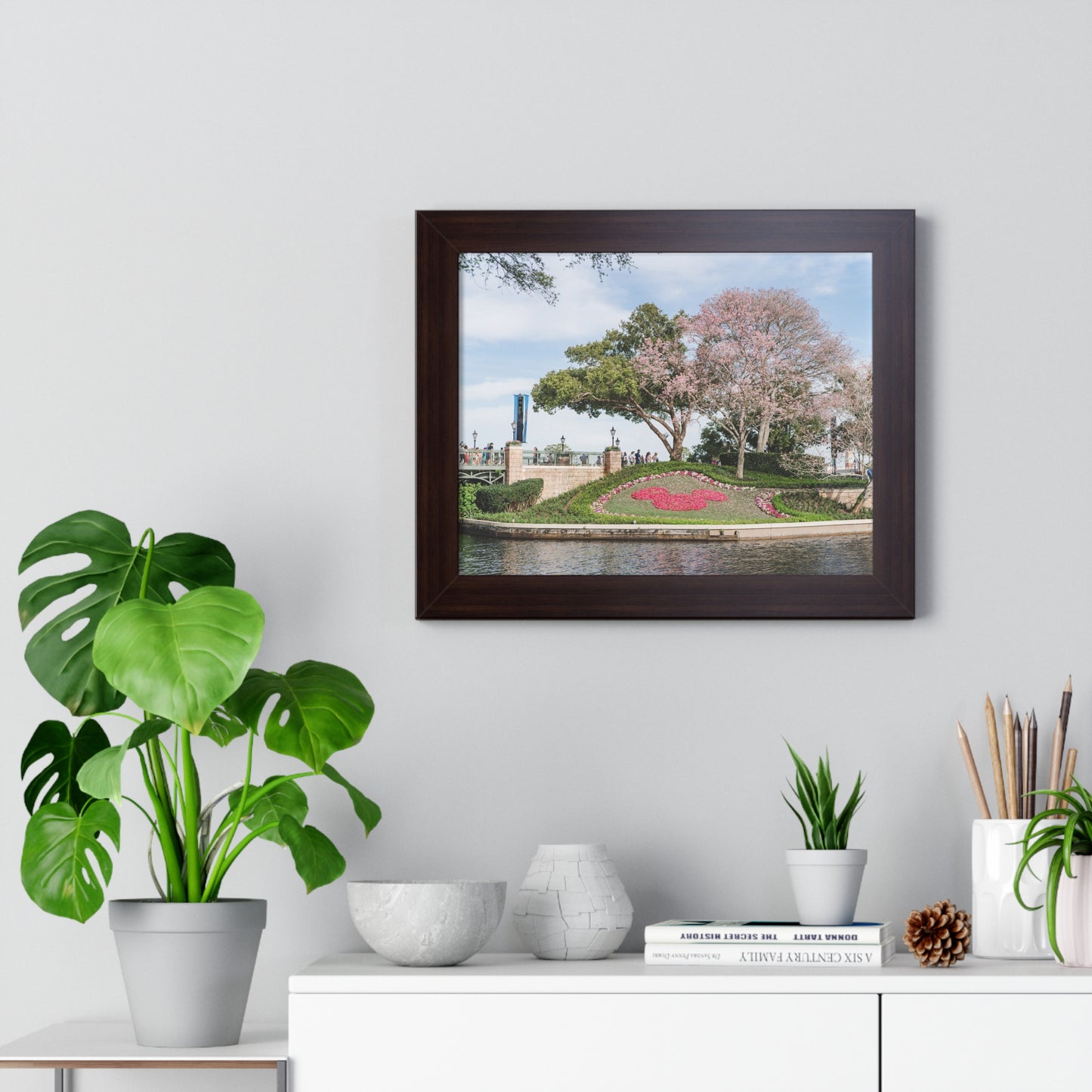 Spring in Magical France - Framed Print